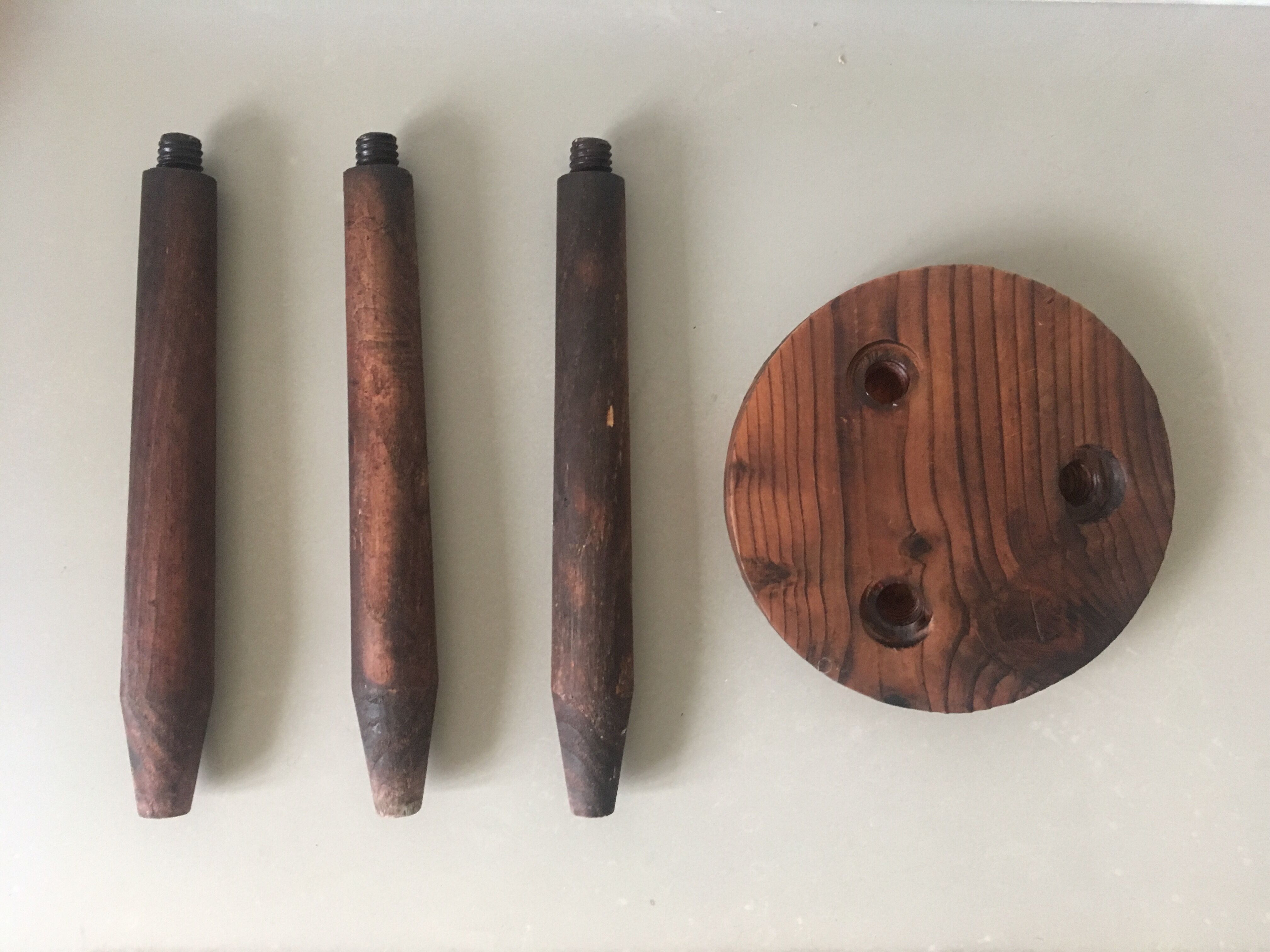 Ancient tripod tabouret