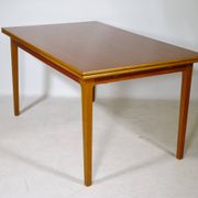 Extending Danish Mid-Century Teak Dining Table, 1960s