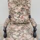 Napoleon III period armchair with floral tapestry, 19th century