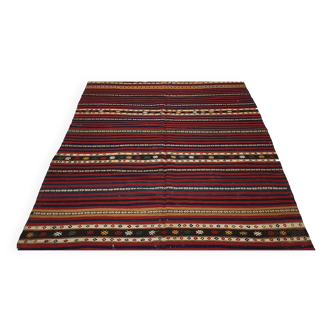 Turkish kilim rug, 208x142 cm, MYK-825