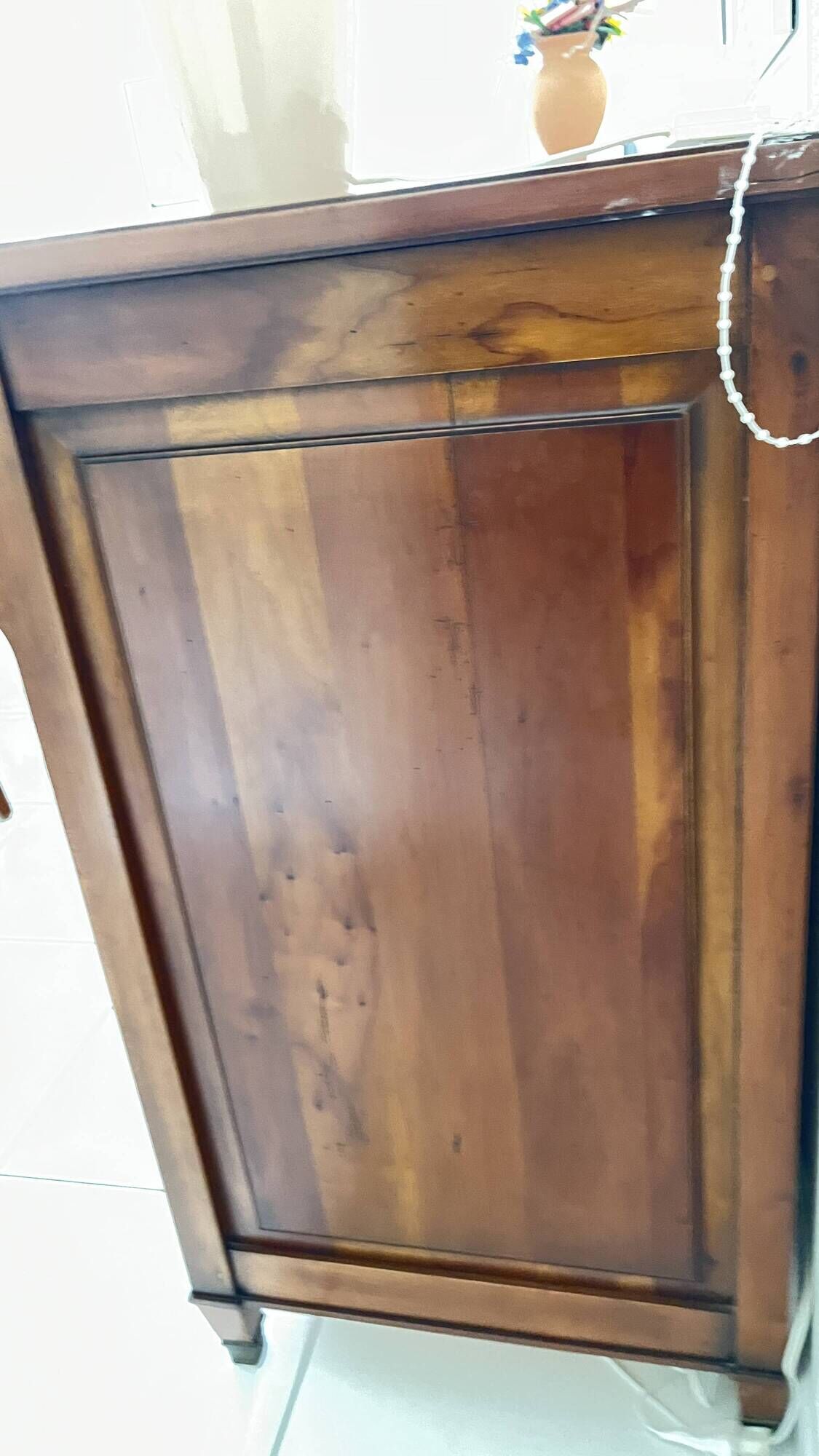 Buffet enfilade in Directoire style, made of cherry wood.