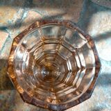 Geometric pink vase
