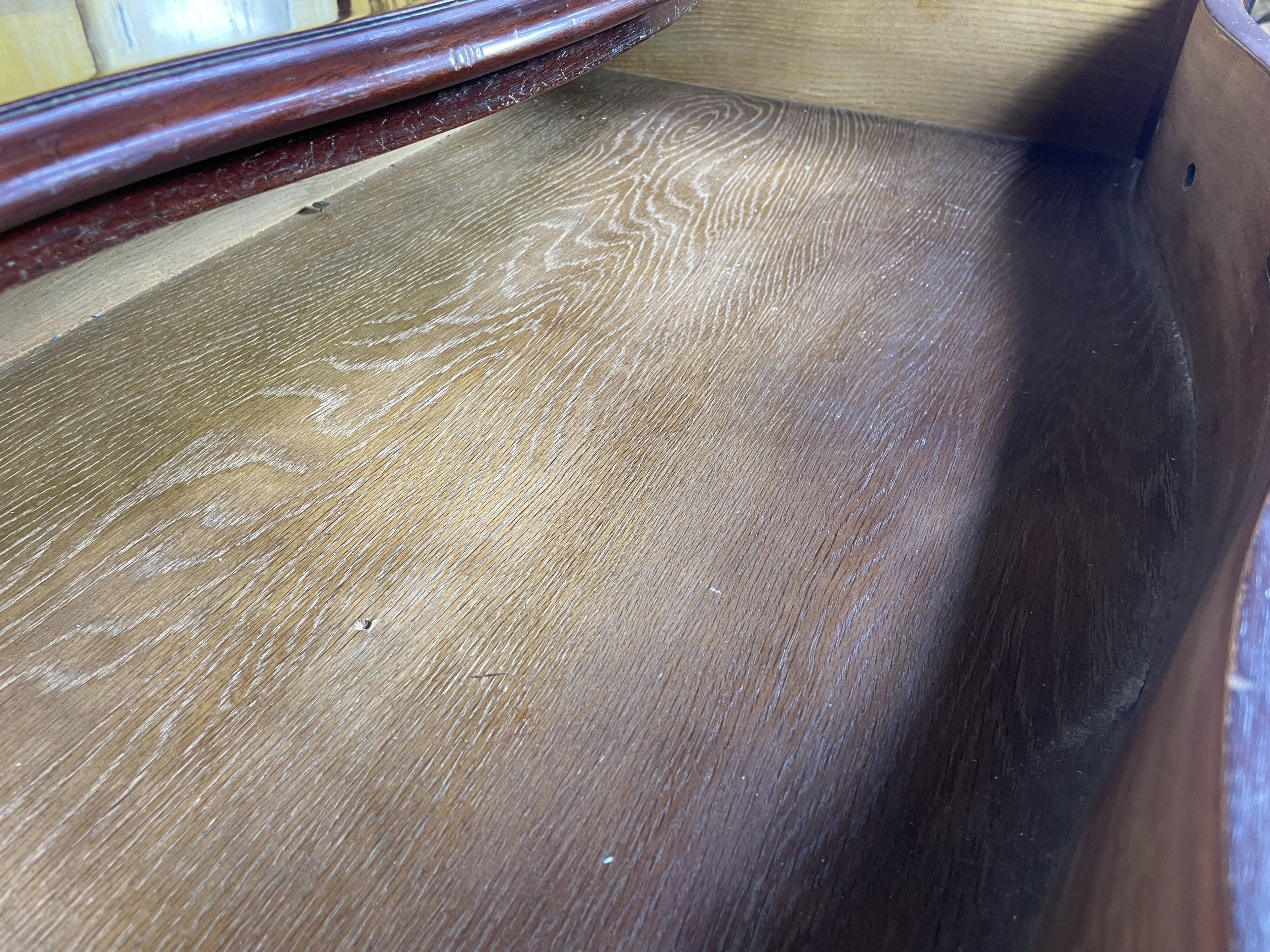 Restored English mahogany dresser
