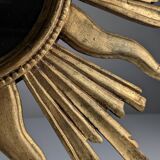 Giltwood Sunburst Mirror, 1960s