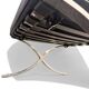 Ottoman Barcelona Original Knoll - Cuir Noir & Chrome - Design 1929