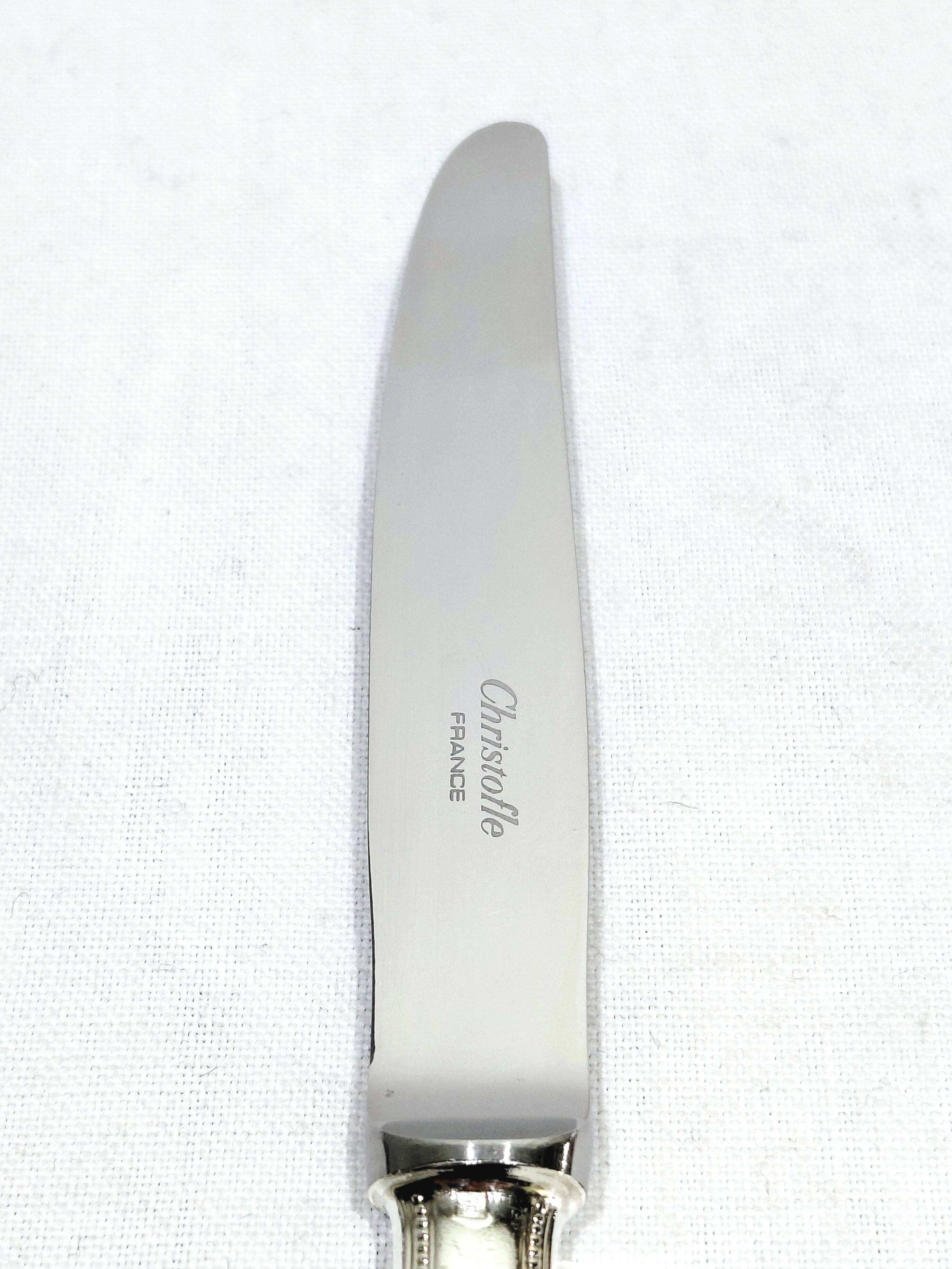 Christofle - Dessert Knives Pearls