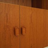 Teak bookcase, Danish design, 1970s, production: Denka