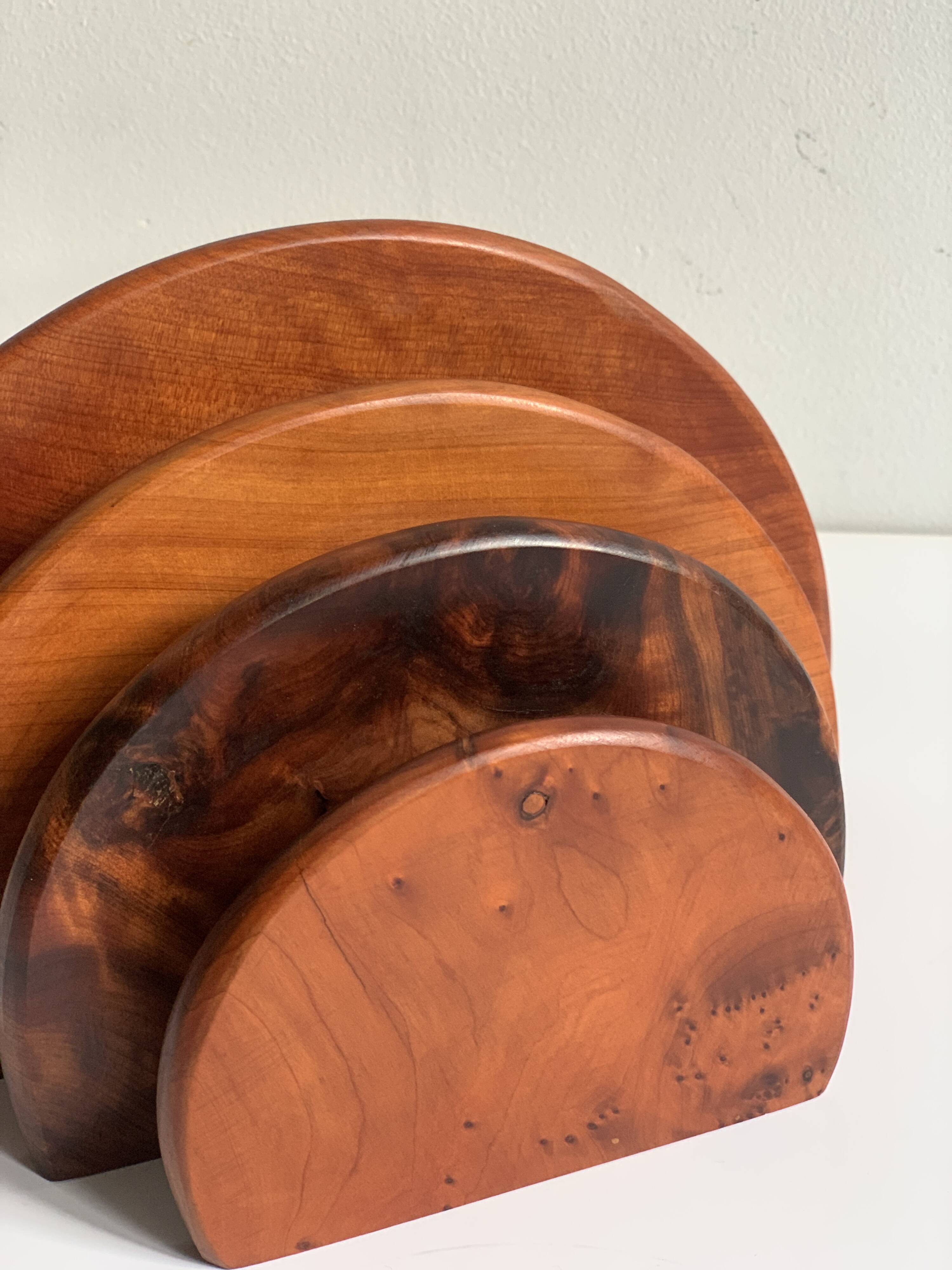 Art deco mail holder