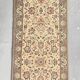 Vintage Beige Grey-Blue Runner Rug