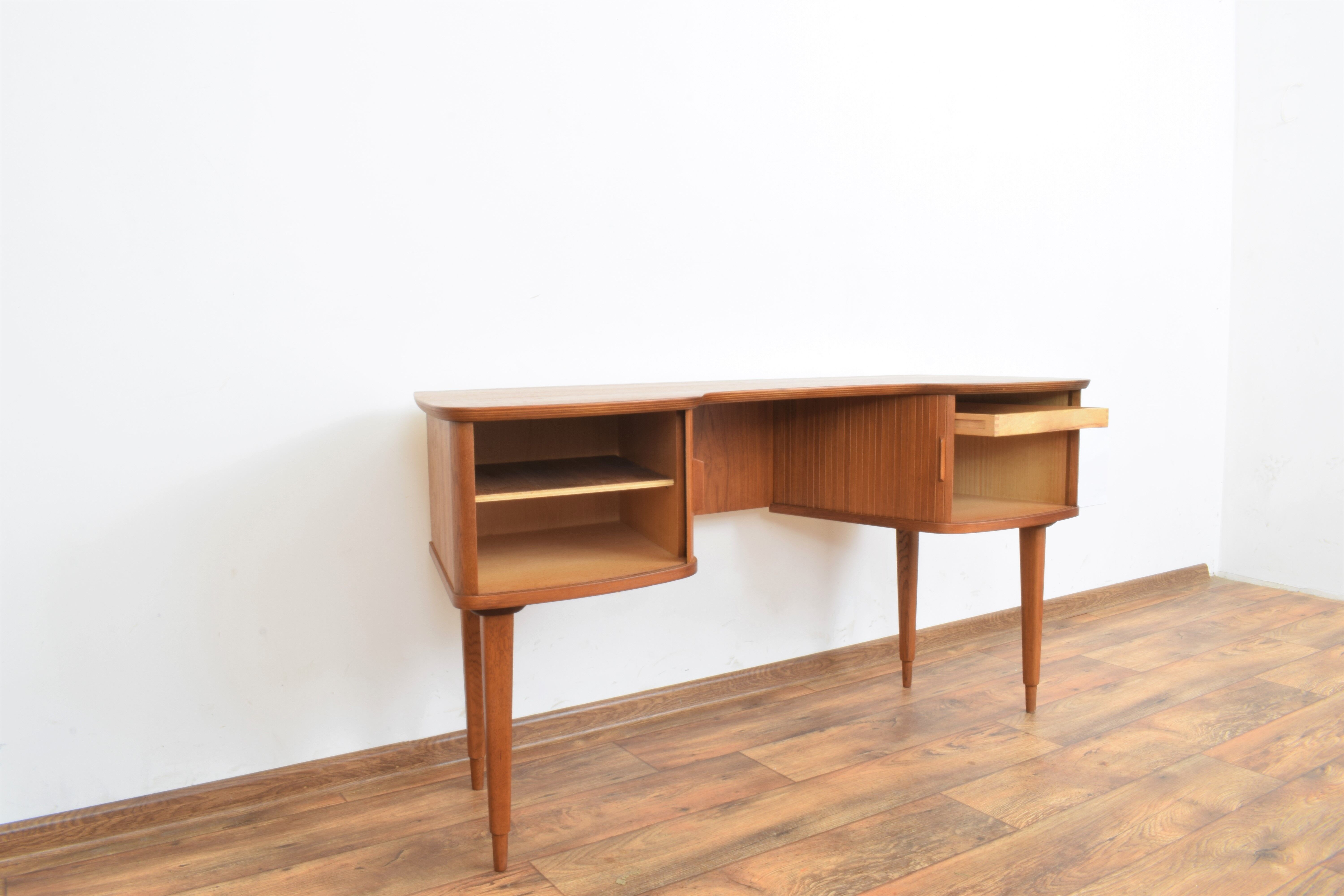 Mid-Century Norwegian Teak Desk, 1960s.