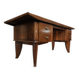 Bureau art-deco en palissandre Sanyas et Popot