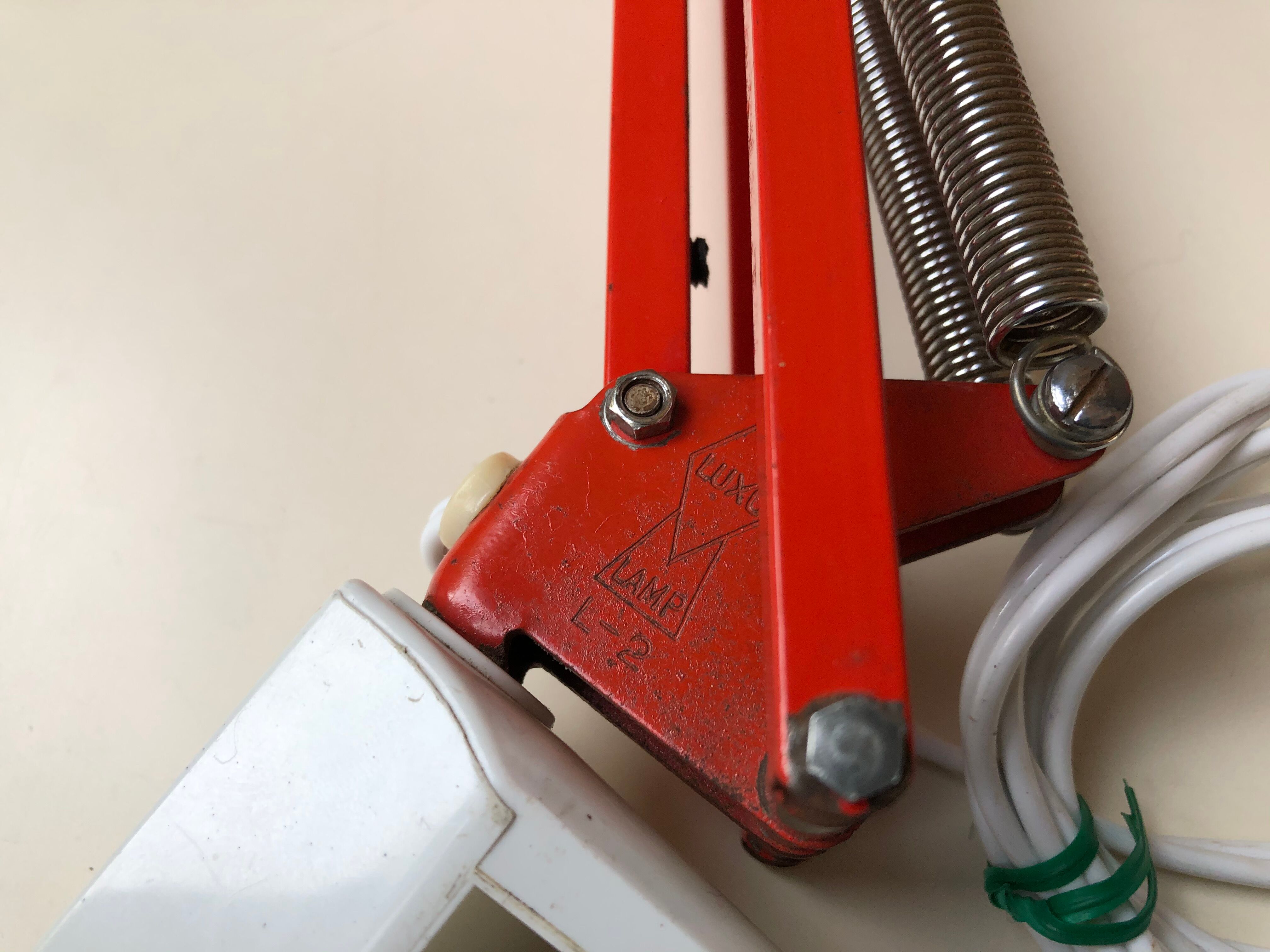 Vintage office lamp Luxo L2 de Jacob Jacobsen