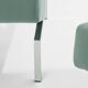 Pierre Paulin pair of CM236 satin chrome armchairs from 1960.