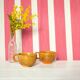 2 Henriot Quimper HB stoneware cups