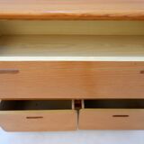 Vintage pine chest of drawers from the 1980s