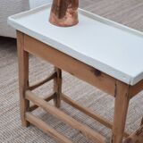 Petite table de ferme d’appoint