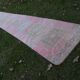 Vintage Turkish hallway rug 88x680 cm