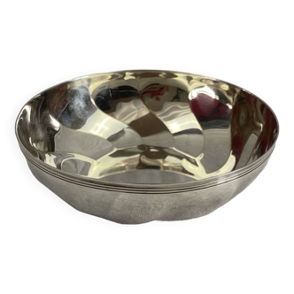 Christofle - silver plated twisted aperitif bowl cup, good condition