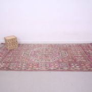 Large Vintage Moroccan Rug 178 x 362 cm - Berber Wool Rug - Handmade Rug