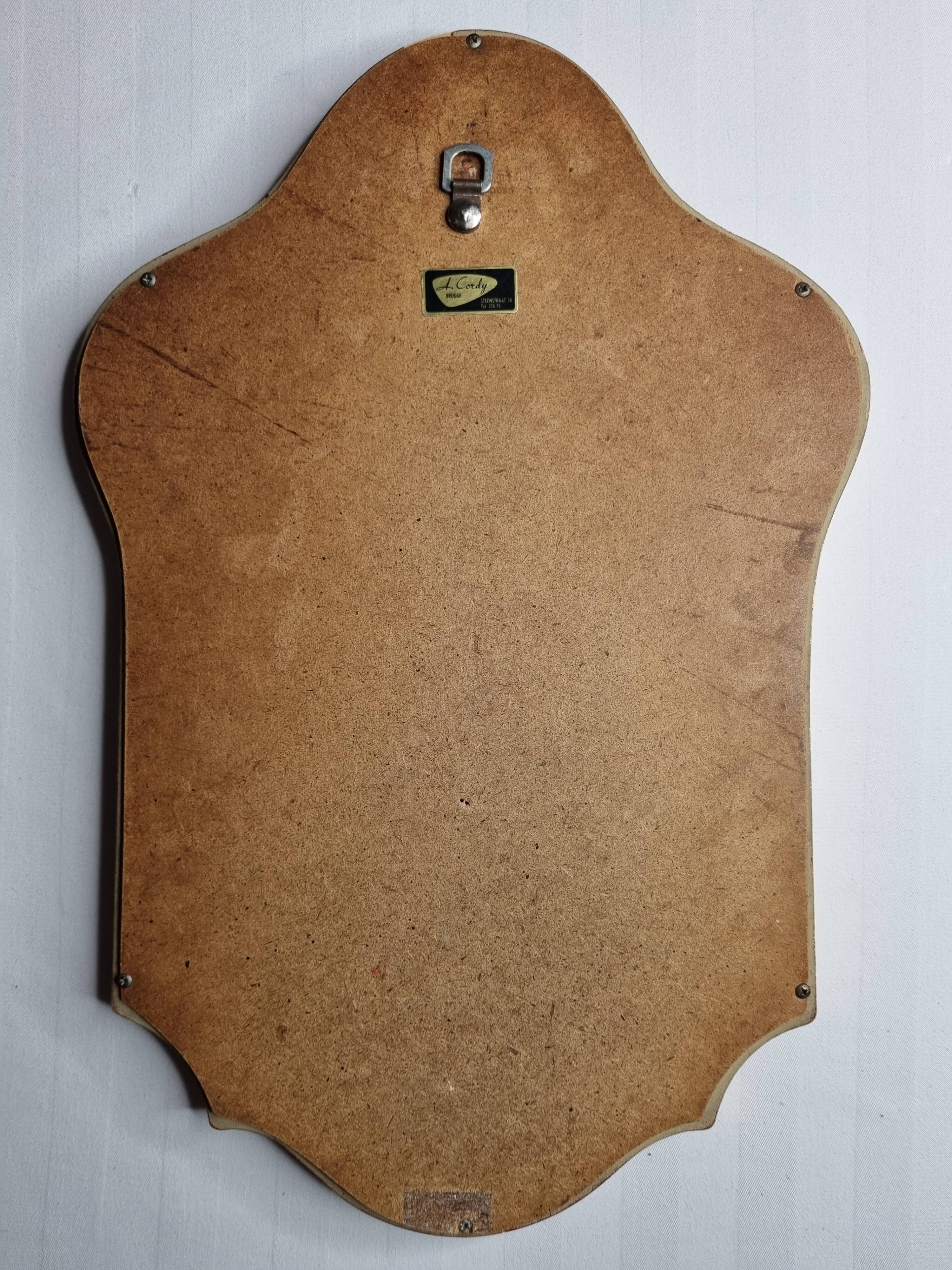 Vintage Louis XV style mirror, twisted, 41 cm