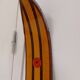 Vintage wooden skis Rossignol Hickory Olympic model 204 cm