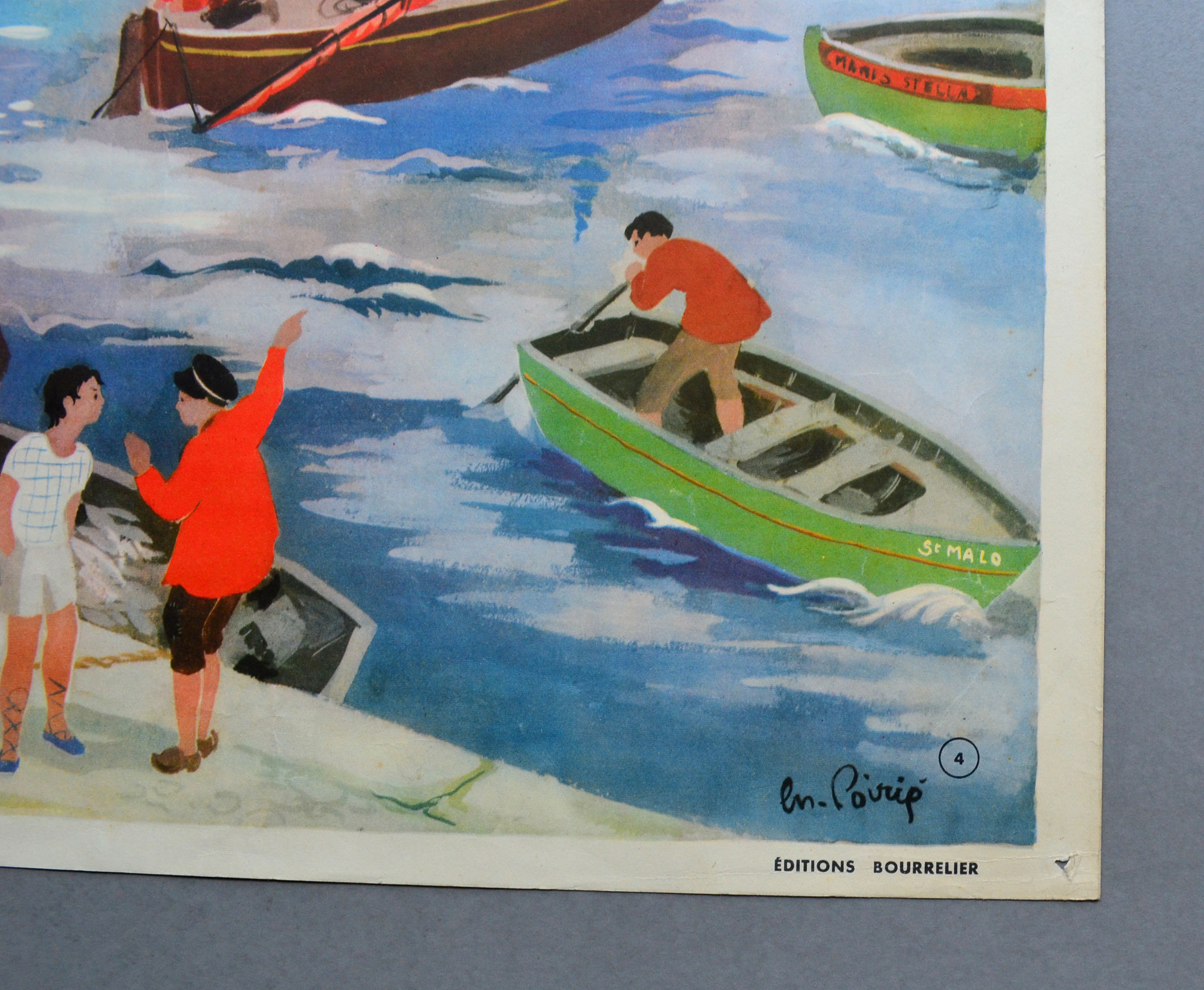 School poster by Hélène Poirier Bourrelier edition