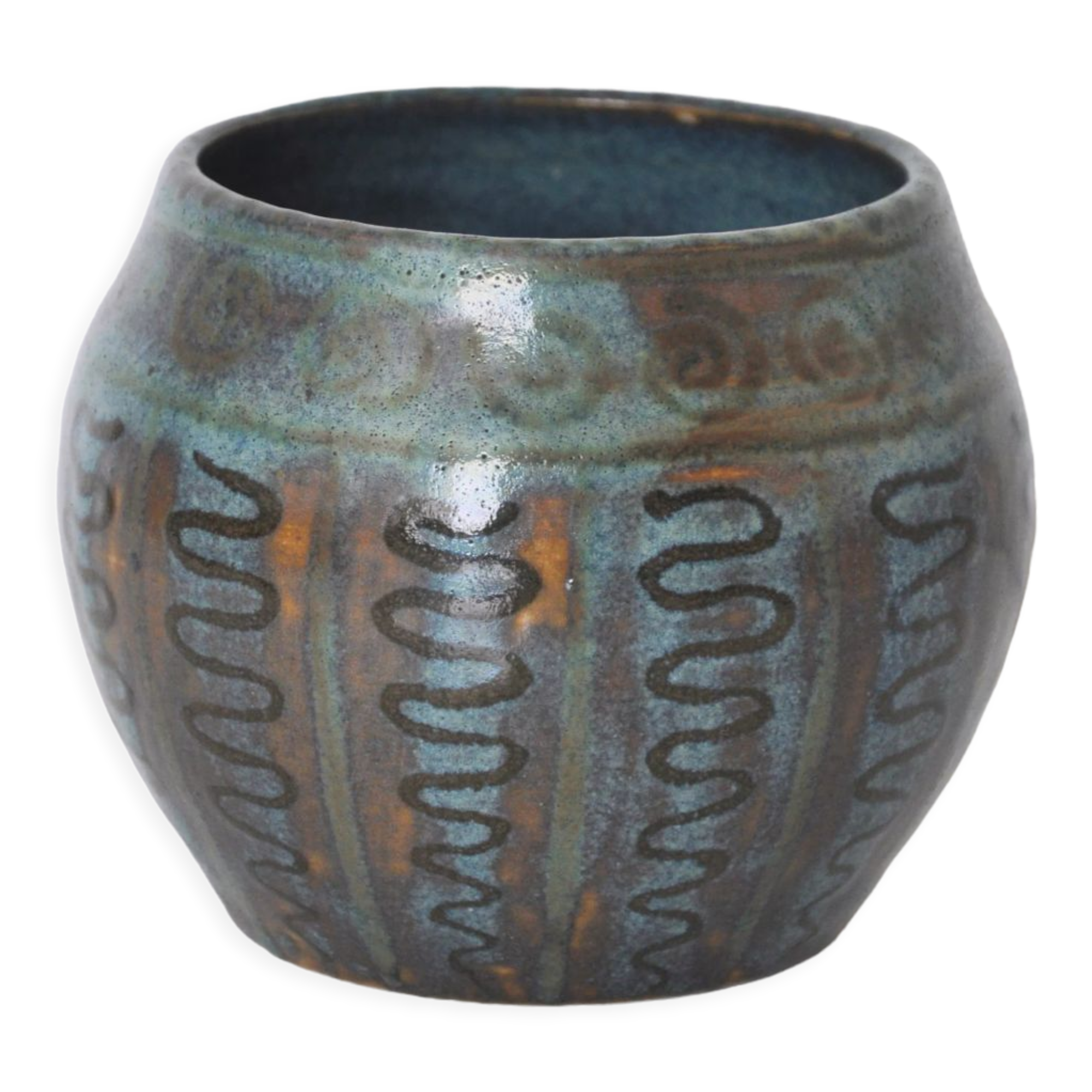 Ceramic vase Henri Gandais