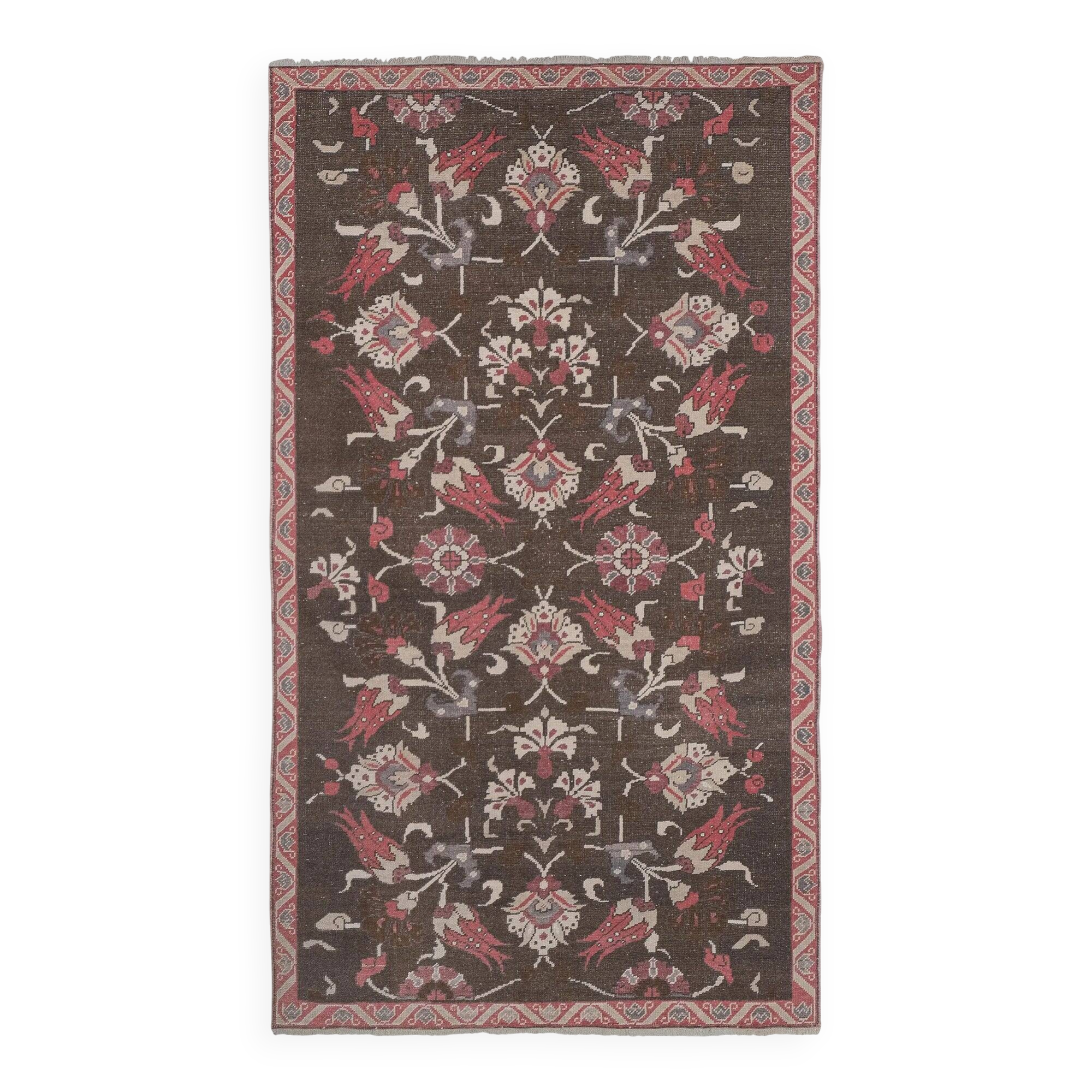 Vintage Turkish Oushak rug 150x256 cm