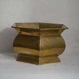 Brass pot cover