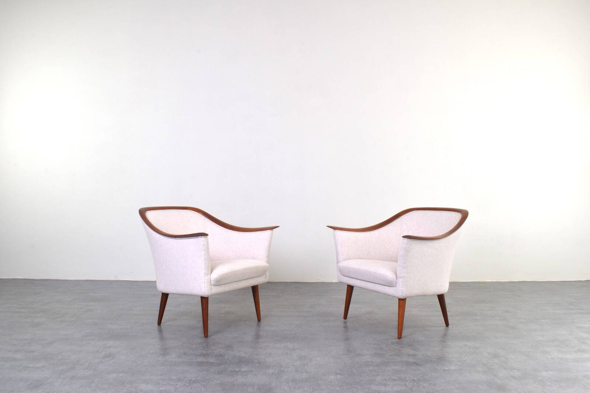 Mid-Century Norwegian Teak Armchairs by Fredrik A. Kayser for Vatne Lenesto