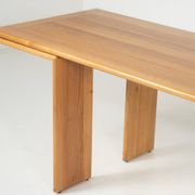 Mid-Century Modern Wooden Dining Table, in the style of Mario Marenco, Italy