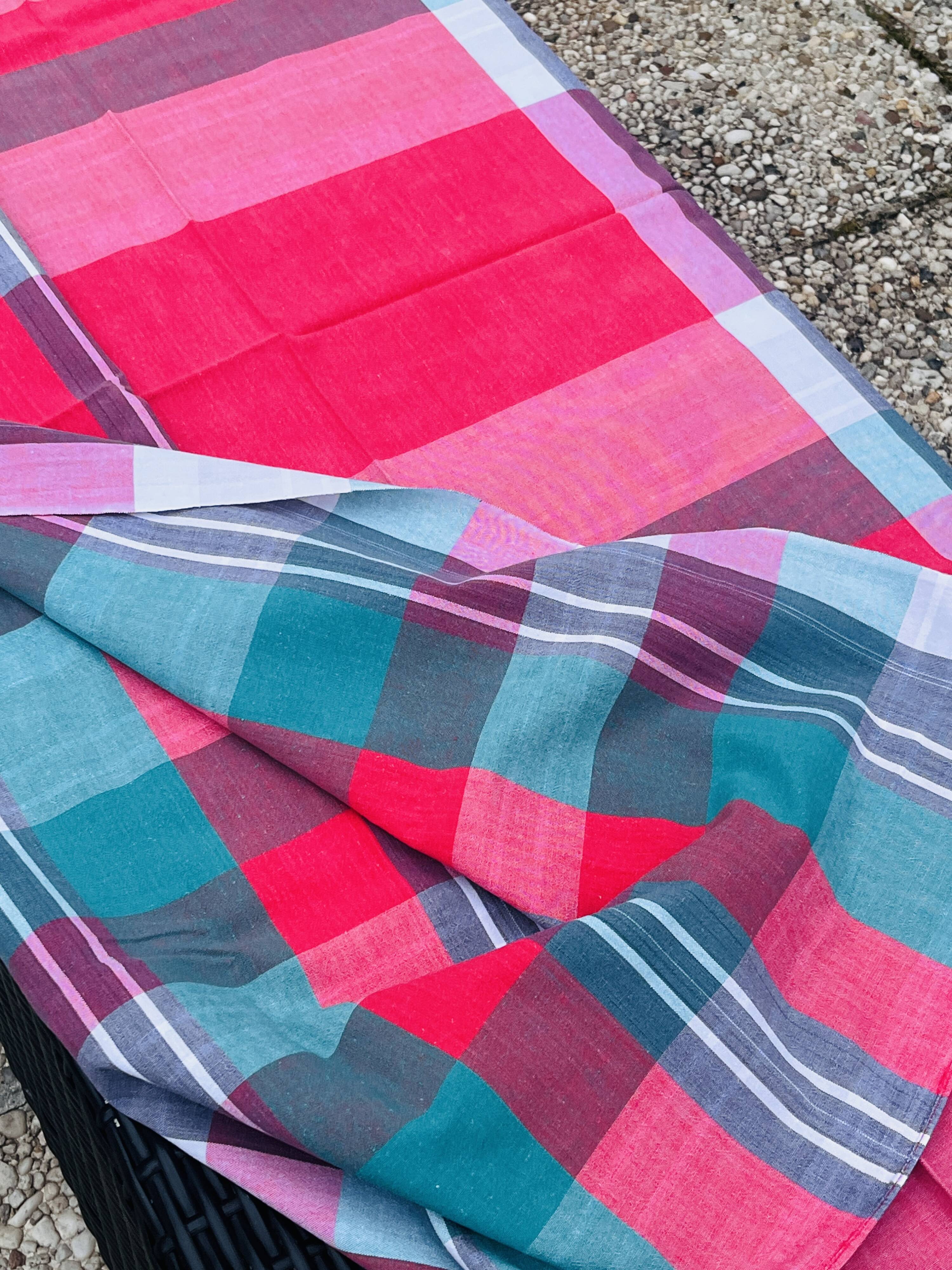 Vintage red tablecloth