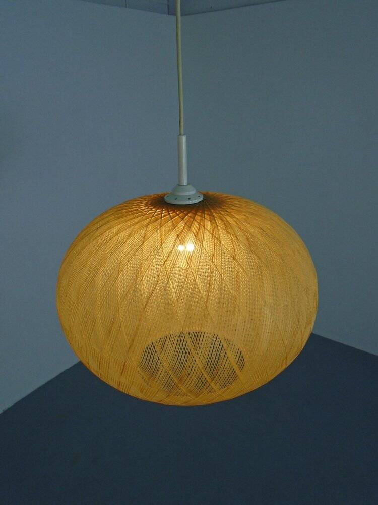 Spun Fibreglass Pendant Lamp, Germany, 1960s