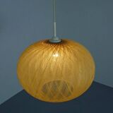 Spun Fibreglass Pendant Lamp, Germany, 1960s
