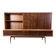 Oswald Vermaercke Paola rosewood highboard for V-Form Belgium 1959