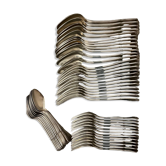 Ercuis silver plated cutlery set 46 pieces