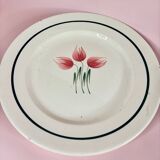 New Givors earthenware soup tureen Flora model
