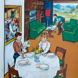 Poster by Quirin Haslinger, Linz, Austria, 1964