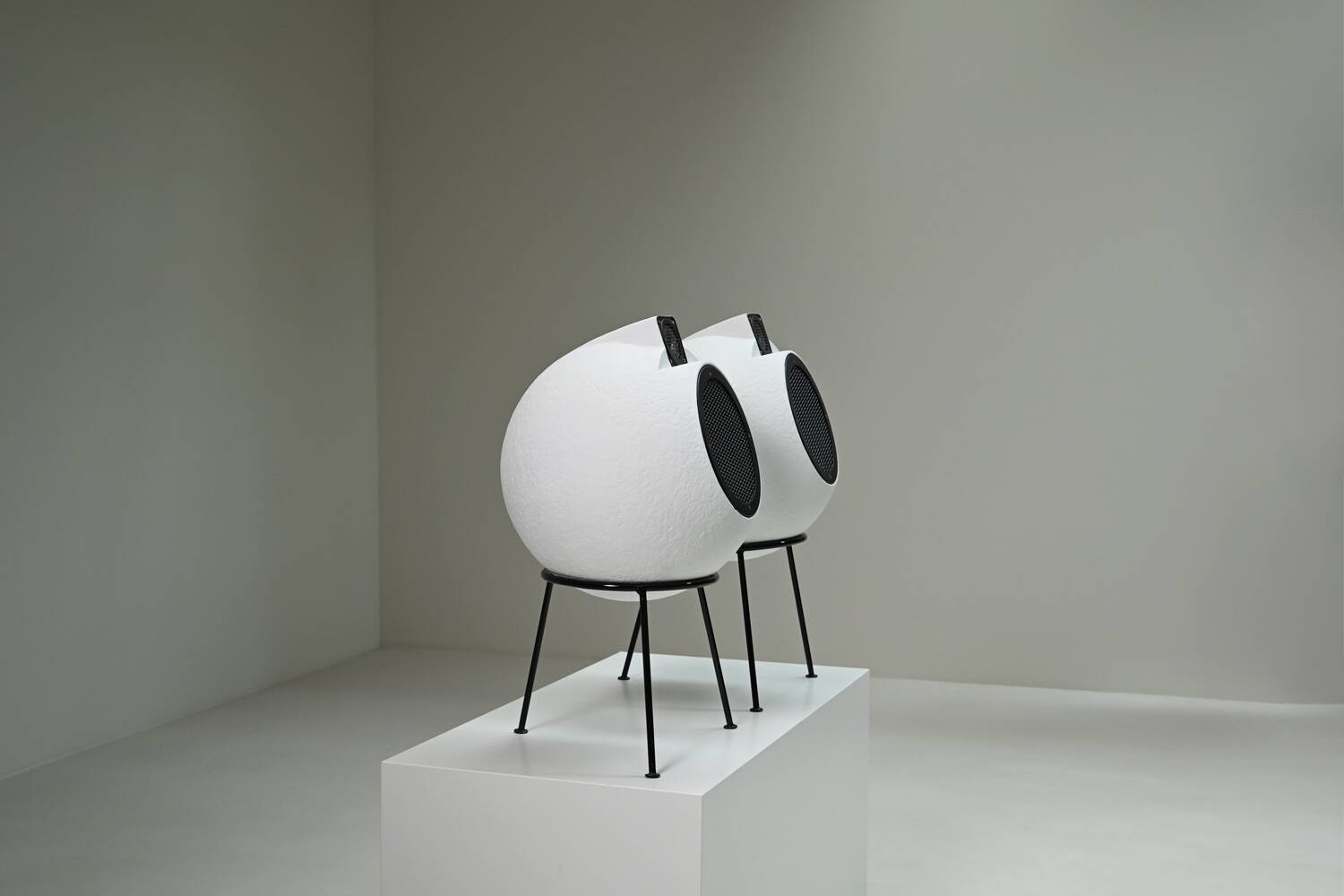 Ensemble de haut-parleurs BS 404 par Joseph Léon pour Elipson, France des années 1960.