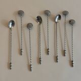 Set of 6 cocktail spoons