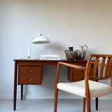 Vintage teak wooden desk