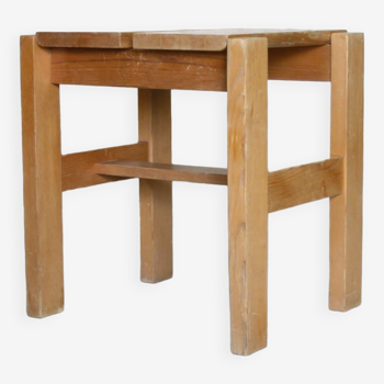 Maison Regain stool in solid pine