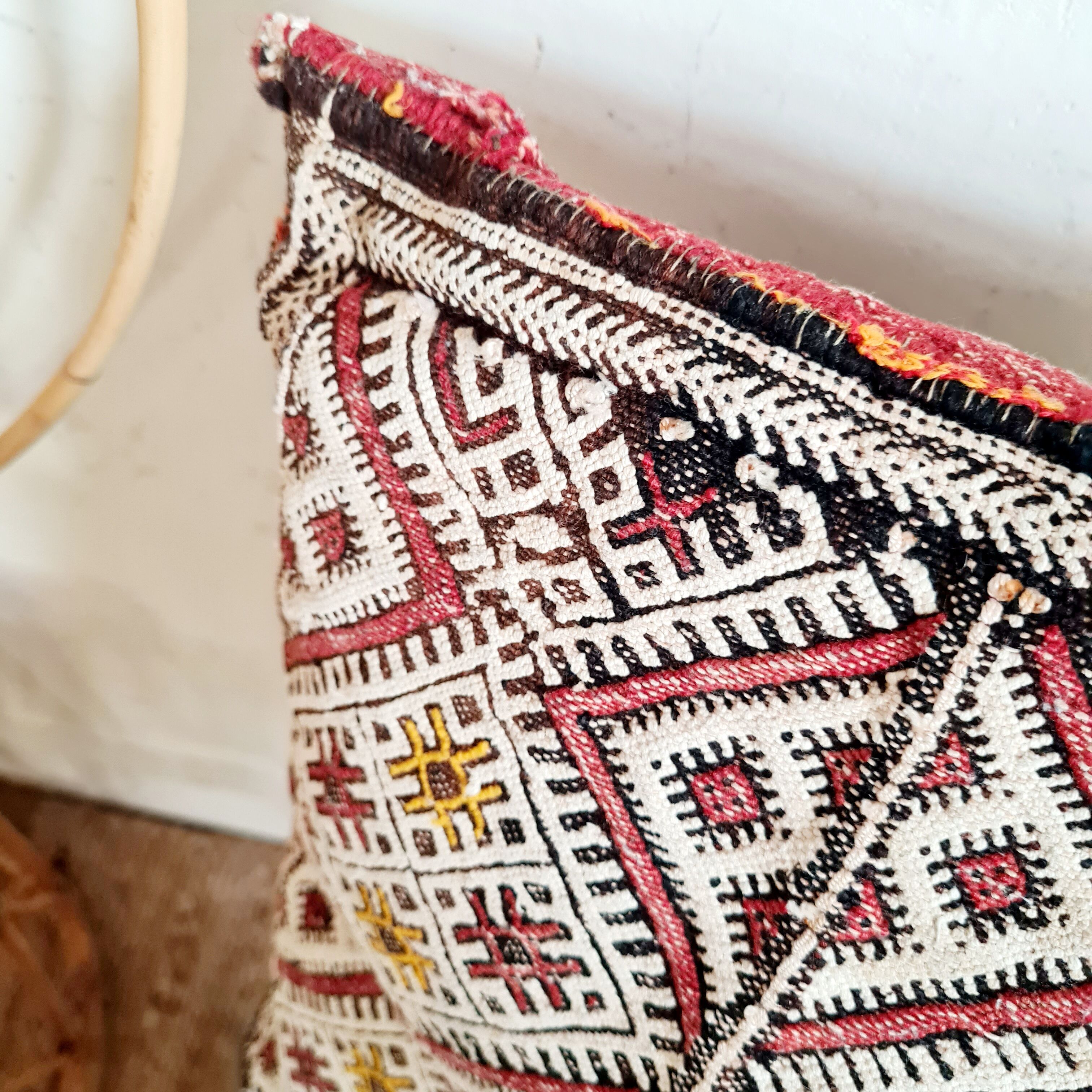 Old kilim cushion