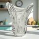 1950s Sèvres Crystal Vase - Freeform Hand-Blown Design