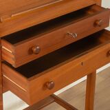 Classic standing desk from the 1960s, teak veneer, Denmark