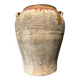 Ancient terracotta pottery jar from the 20th century
