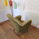 Organic armchair 50s 60s vintage