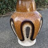 Vintage ceramic floor lamp signed Baudin vintage 1960 1970