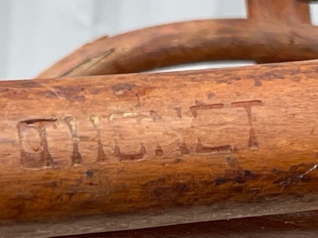 Wooden parrot curved by Thonet