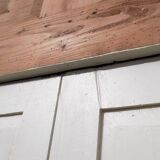 Pair of 19th-century cupboard doors and their frame (1st), woodwork